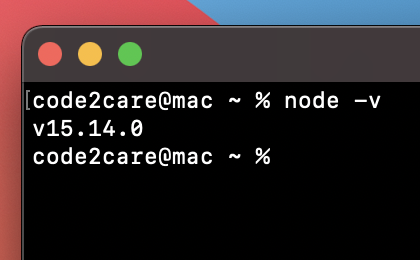 Install NodeJS on macOS Tutorial